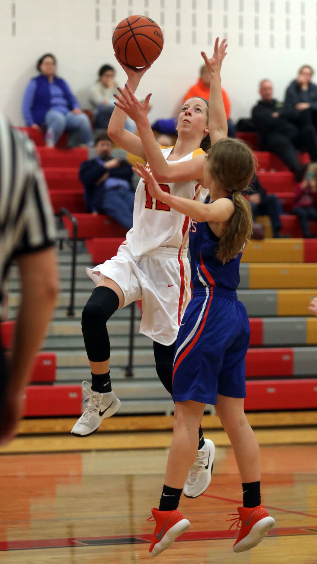 Warrensburg Latham vs Argenta Oreana girls basketball 8 2.4.19.jpg